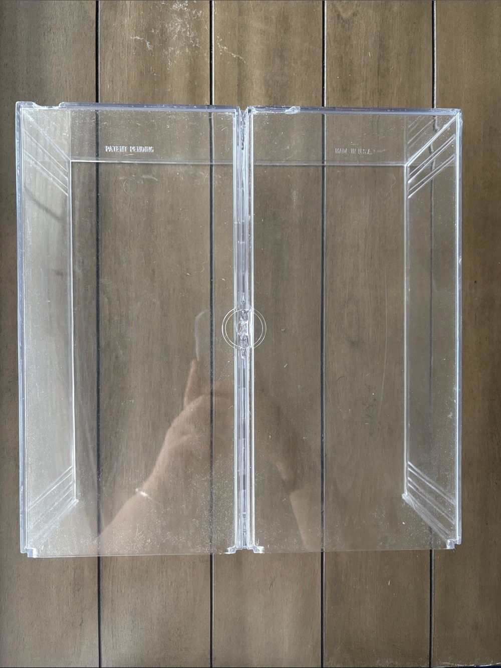 Clear Plastic Stackable Shoe Organizer Bin - Picture 4 of 5
